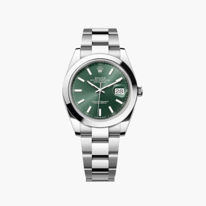 Rolex-Datejust-41-Mint-Green-Dial-Steel-Oyster