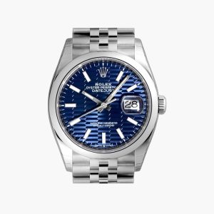 Datejust 36 ref. 126200 Blue Motif Dial