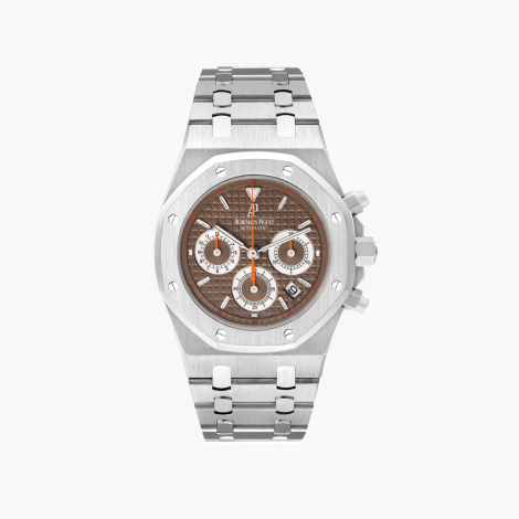 Royal-Oak-39mm-Chronograph-with-Brown-Dial