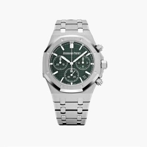 Royal Oak Selfwinding Chronograph ’50th Anniversary Stainless Steel Khaki Green Dial